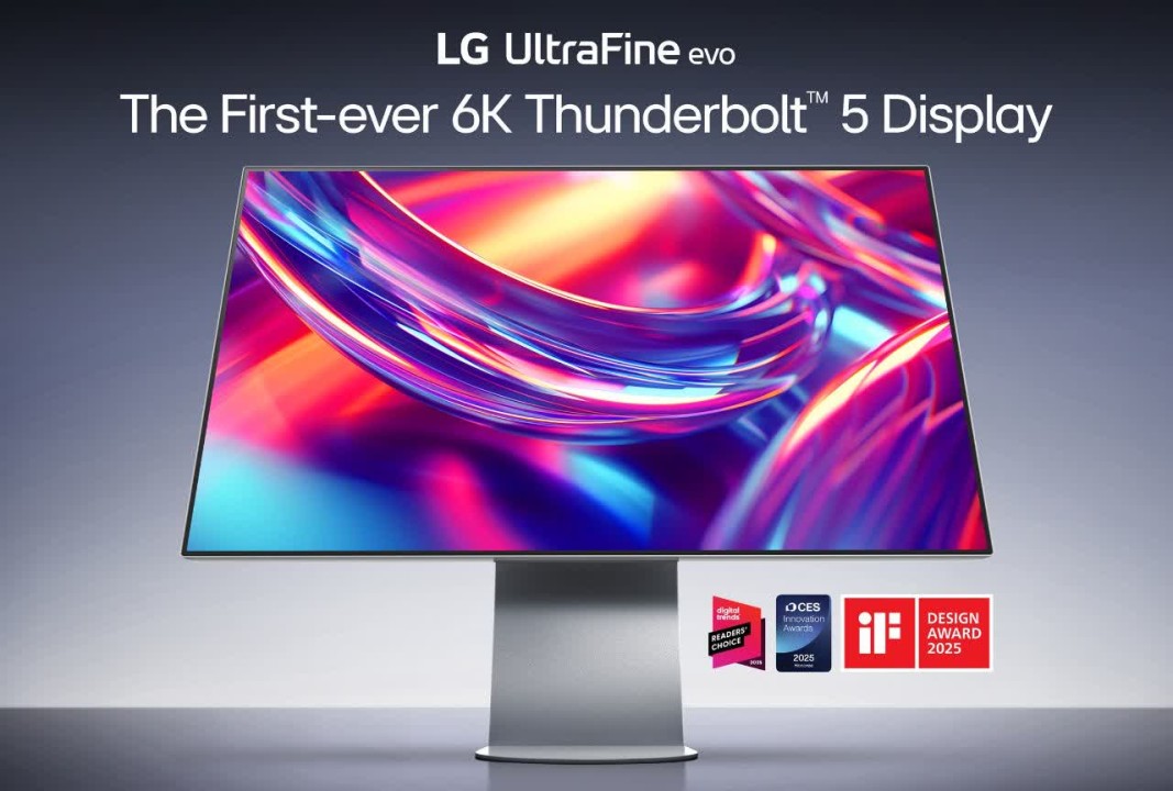 الجی نخستین مانیتور K6 جهان با پشتیبانی از Thunderbolt™ 5 را معرفی کرد الجی نخستین مانیتور K6 جهان با پشتیبانی از Thunderbolt™ 5 را معرفی کرد
