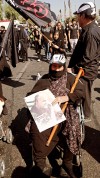 همراهی بیمه ملت با جاماندگان پیاده روی اربعین حسینی