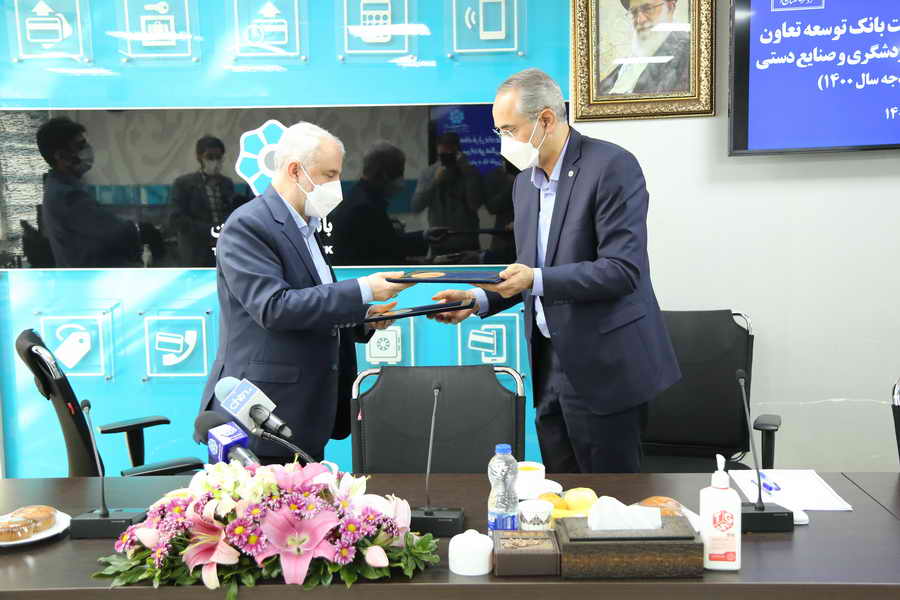 انعقاد قرارداد عاملیت بانک توسعه تعاون با وزارت میراث فرهنگی و گردشگری
